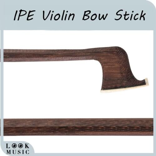 Unfinished IPE Violin Bow Stick Green Sandalwood 4/4 Violin Bow Stick Blank Violin Bow Stick