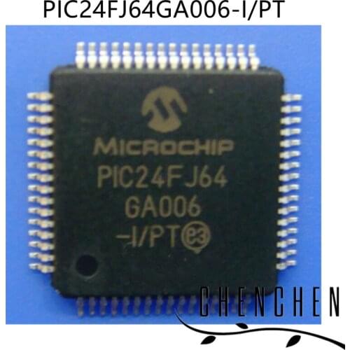 PIC24FJ64GA006-I/PT QFP-44 PIC24FJ64GA006-I 100% New