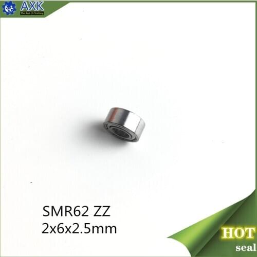 SMR62ZZ Bearing 2*6*2.5 mm ( 10PCS ) ABEC-1 Stainless Steel Ball Bearings Shielded SMR62Z SMR62 Z ZZ