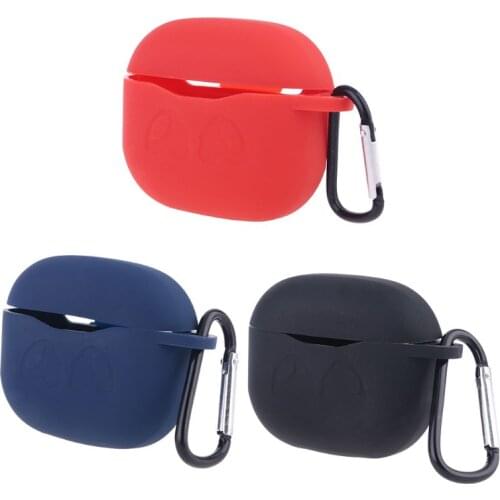 Anti-fall Silicone Earphone Case Protective Cover Shell for J-B-L Tune T120TWS 77HA