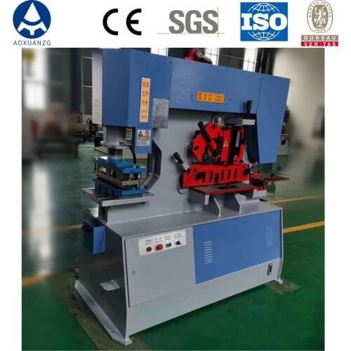 Q35y-20 Sheet Metal Hydraulic Ironworker Punching And Shearing Machine Bending and Notching