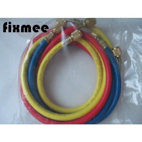 1m Air Conditioning Fluoride Hose Pressure Freon Pipe Refrigerator Liquid Add Fluorine Hose Air Conditioner Parts For HVAC Air