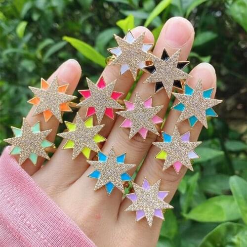 Кольца с фианитами для женщин Starella China At AliExpress