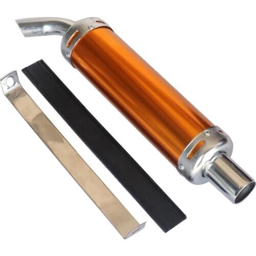 Universal Exhaust Muffler Silencer Pipe for motor 50-125cc motor Modified parts