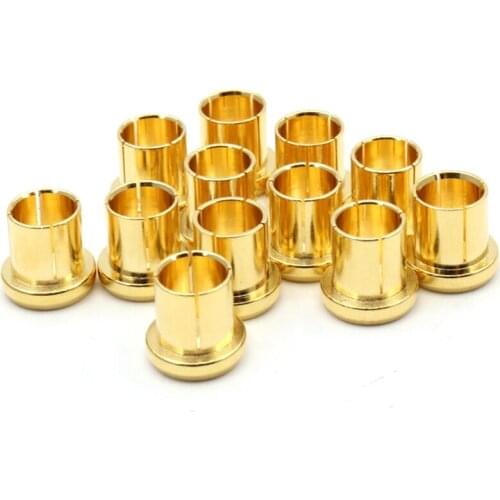 10/pcs RCA Cap protector dust proof Brass Gold Plated Audiophile Shielding Cap