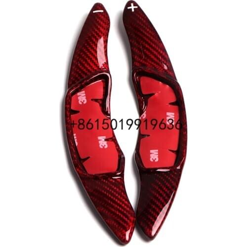 2pcs For Toyota GT86 Subaru BRZ Legacy Forester XV carbon fibre Steering Wheel Shift Paddle Shifter Extension