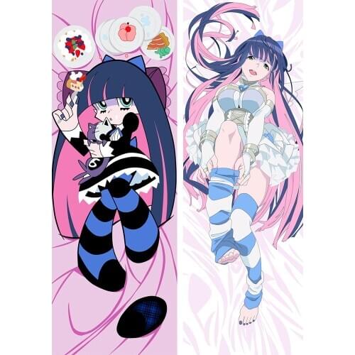 2018-August Anime Panty & Stocking with Garterbelt Anarchy Panty Dakimakura body throw pillow case cover hugging pillowcase