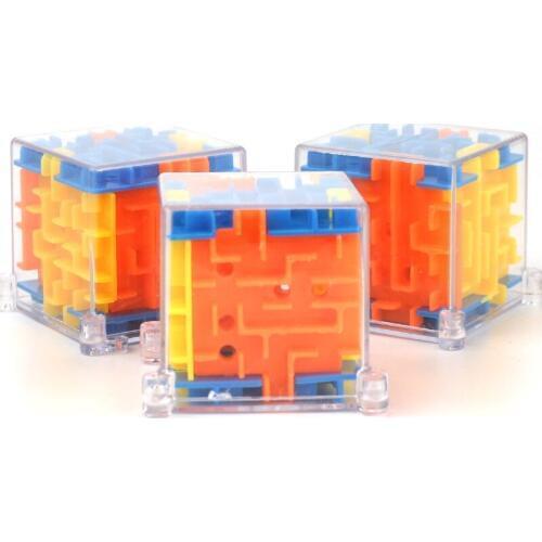 3D Magic Cube Maze Magic Cube Puzzle Speed Cube Puzzle Game Maze Ball Childrens Intellectual Intelligence Toys