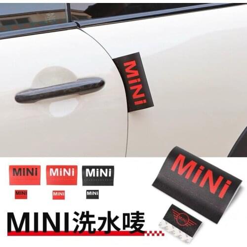 4pcs Car Styling Door Tag Labels Sticker Exterior Decoration For Mini Cooper JCW One R55 R60 F54 F55 F60 Countryman Accessories