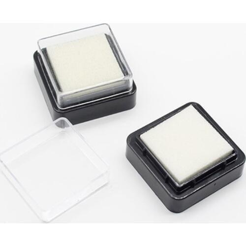 3*3CM Square empty ink pad creative stationery DIY fillable inkpad (pack of 30)