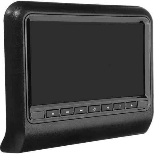 9 Inch Car Seat Back Headrest LCD Display mp3/mp4 Multimedias Player Gaming FM transmitter Remote Control DVD Player Monitor