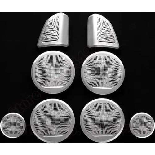 For BMW X5 F15 X6 F16 Car BO Tweeter Speaker Cover Auto Trim Door Audio Loudspeaker Cover Decorative Advanced Panel Interior