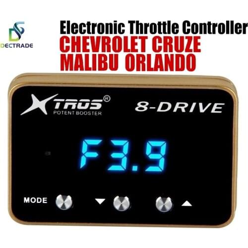 Dectrade Car Electronic Throttle Controller Racing Accelerator Potent Booster For Chevrolet Cruze Malibu Orlando Tuning Parts