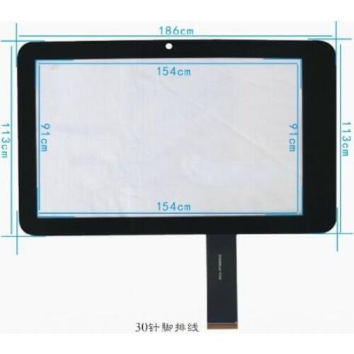 Black New Touch Screen 7" Mediatek mg705 MID MG 705 3G Tablet Touch Panel glass Digitizer Replacement Free Shipping