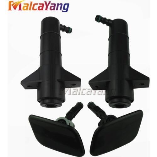 For Hyundai I45 SONATA YF 2010 2011 2012 2013 Front Headlight Washer Nozzle Cover Headlamp Cleaning Device Cap 98680-4Q000