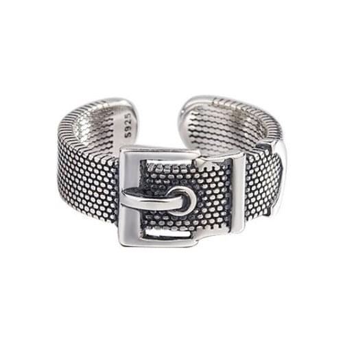 Summer Vintage Belt Rings For Women Boho Geometric Female Finger Rings Party Bohemian Jewelry Korean Gift