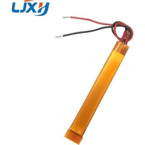 LJXH 2PCS 100x15x3.5mm AC220V PTC Film Heating Element 60/80/100/120 Degrees Constant Temperature Air Electric Heater Plate