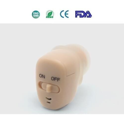 Mini Hearing Aids Volume Adjustable Hearing Aid Wireless Sound Amplifier For the Hearing Loss Elderly Enhancement Hear Clear