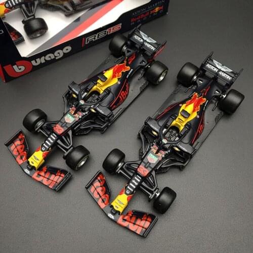 Bburago 1:43 Benz Aston Martin F1 Racing RB15 2019 Verstappen Alloy Car Model Metal Die-Cast & Toy Vehicle for Collection Gift