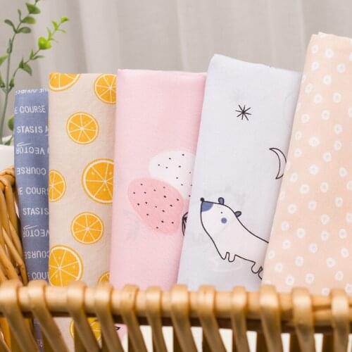 Cartoon Series,Printed Twill Cotton Fabric,Patchwork Cloth,DIY Sewing Quilting Material For Baby&Children