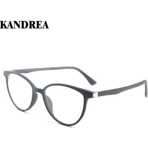 KANDREA 2020 Summer New Square Ultem Glasses Frames Women Ultralight Eyeglasses Frame Men Classic Reading Optical Eyewear