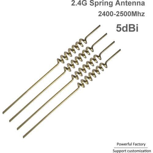 Manufacture antenna Built-in Copper Coil Spring Wire Antenna with 2.4G 10PCS