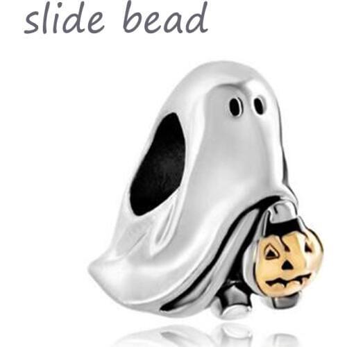 Slide bead New beads for jewelry making Tinan melon shaped bead lamp elves fit Pandora charm bracelets