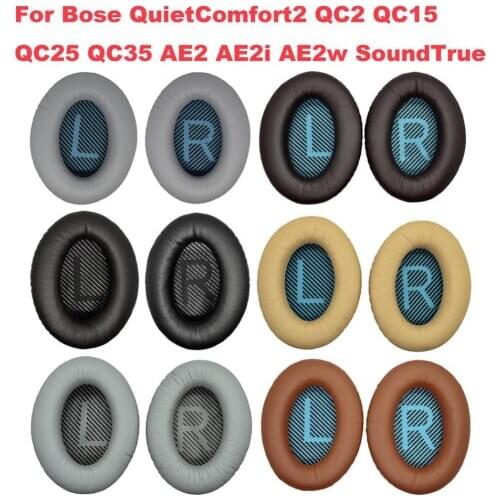 Bose QC35 Headphone Replacement Earpads - Fits QuietComfort 35/35ii/QC2/QC15/QC25/ AE2/AE2i/AE2w/SoundTrue/SoundLink Headphones