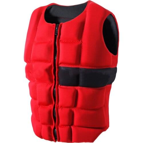 Snorkeling Life Jacket Polybutadiene Rubber Children Adult Life Vest Swimwear Swimming Boating Skiing Driving Ski Vests