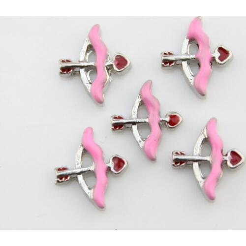 The Arrow Of Cupid Floating Charms Fit Living Memory Floating Locket For Valentines Day Gift 20pcs