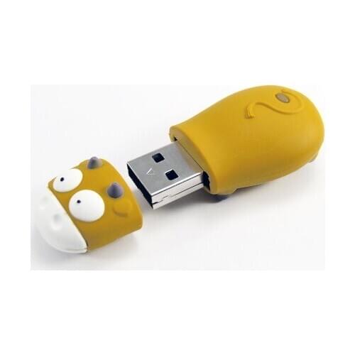 Creative Usb Flash Drive bull 2.0 U Disk 4GB 8G 16GB Flash Memory Card 32GB 64G 128GB Lovely Cartoon Flash Stick Pen Drive