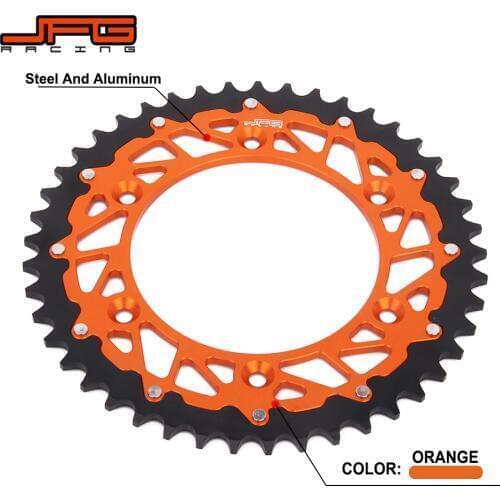 42T 45T 48T 50T 52T Rear Chain Sprocket For KTM EXC SX XC XCW XCF SMR SXF XCFW 125 150 200 250 300 350 450 525 530 660 690