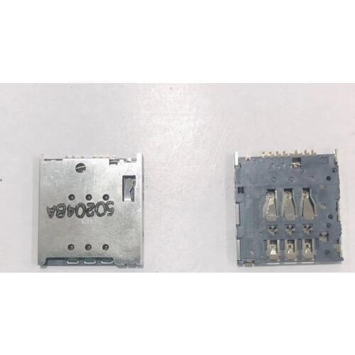 2pcs/Original for Sony LT22 LT22i LT30P LT30 LT30i Sim card High quality for Meizu MX2 MX3 MX4 Sim card holder slot connector