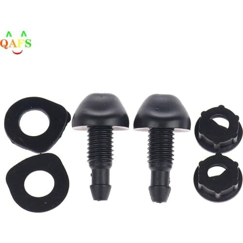 Universal 2PCS Car Auto Window Windshield Washer Spray Wiper Sprinkler Nozzle