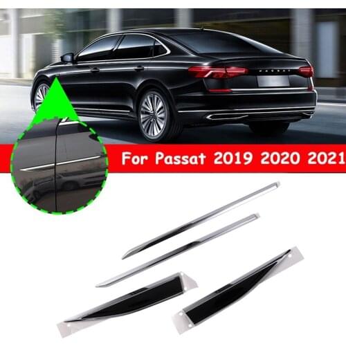 4PCS Side Wing Fender Door Emblem Badge Sticker Trim Styling for Passat 2019-2021