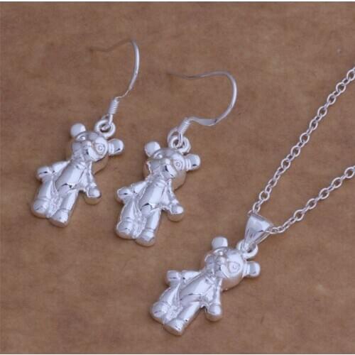 AS002 Trendy wholesale r Jewelry Sets Earring 050 + Necklace 015 /adcaiuja bdzajvgar plated