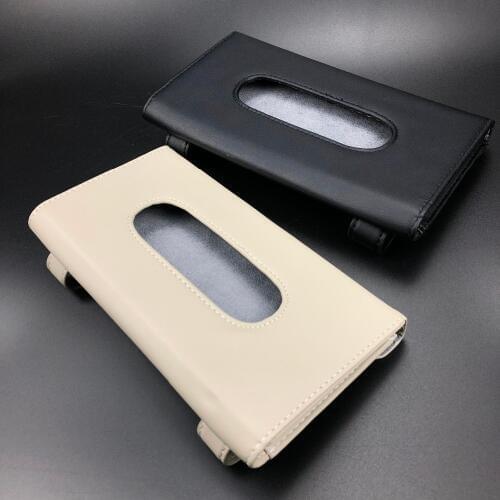 Car Sun visor Tissue Boxes Case For Renault Espace Twingo Clio ZOE Kwid SYMBIOZ ARKANA Duster EZ-PRO Lodgy Alpine A110