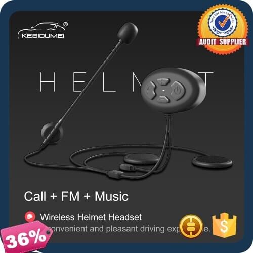 DK-11 Headphone Motorcycle Bluetooth Headset Helmet V4.2 Bluetooth Intercom Motor Bike Earphone Noise Reduction Microphone MIC