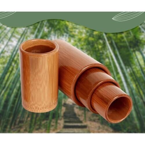 Household body massage cupping tank Household Chinese medicine thick health maintenance crack resistant durable bamboo carbonize