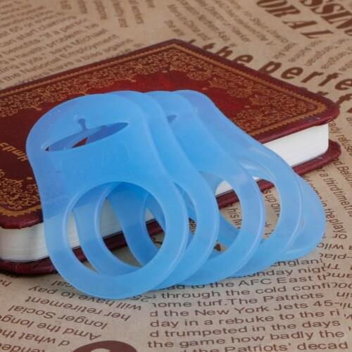 Baby Dummy Pacifier Holder Clip Adapter for MAM Ring 5PCS Multi Colors Silicone Button for newborn baby accessories