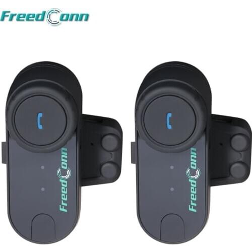 2Set FreedConn T-COMOS Bluetooth interphone Motorcycle Helmet Wireless Headset Intercom FM Radio Soft Headphone Full Face Helmet