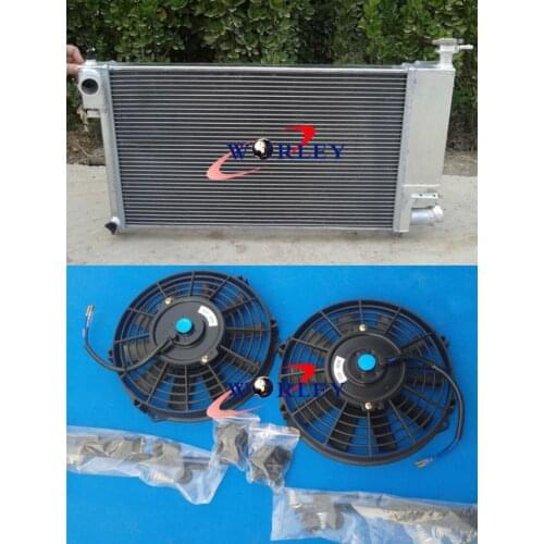 GPI ALUMINUM RADIATOR +FAN FOR PEUGEOT 306 GTI CITROEN CITROEN XSARA ZX