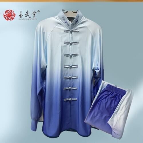 Yiwutang Tai chi clothing Taiji suit and Kung fu uniform for men and women spring or summer