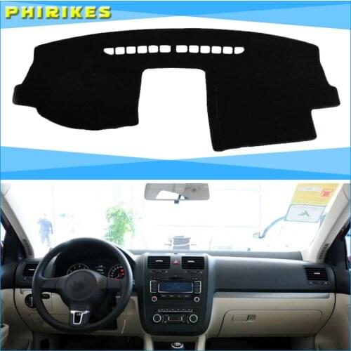 Car Dashboard Cover Dash Mat For Volkswagen VW Golf 5 MK5 A5 2004 2005 2006 2007 2008 Dashmat Pad Carpet Sun Shade Car Styling