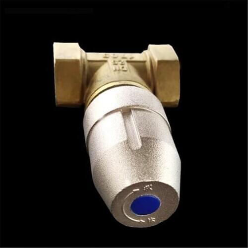 Magnetic Lock Flow Control Valve Wire Cut-off Valve Key Heating Pipe Switch DN20 25 32