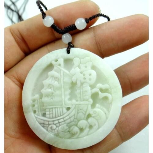 Natural stone Quartz Crystal hand-carved statue of Smooth amulet pendant for diy Jewelry Making necklace Accessories
