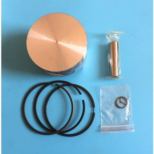 Piston kit 67mm fits Robin EY20 EH18 RGX2400 generator 183CC 5HP 4 stroke cylinder assembly kolben assy ring pin clips