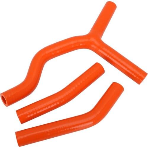Orange Motorcycle Silicone Radiator Coolant Hose For KTM SX125 SX200 2003-2006 2003 2004 2005 2006
