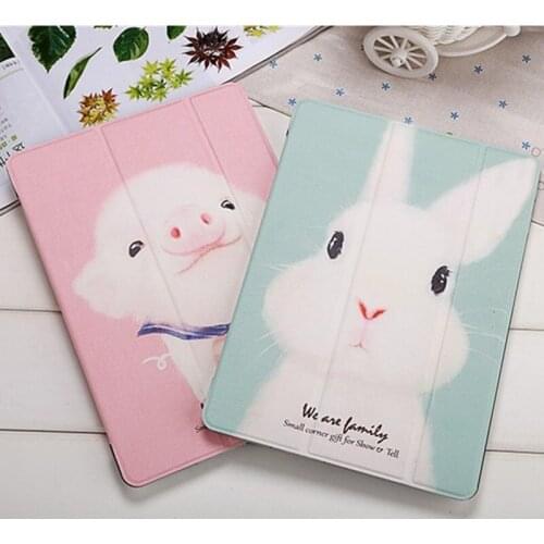 Cute Cover For iPad Case 2018 9.7 2017 Funda Silicone Case for iPad Air 1 Air 2 iPad mini 1 2 3 4 5 Cover For 2 3 4 Tablet Case