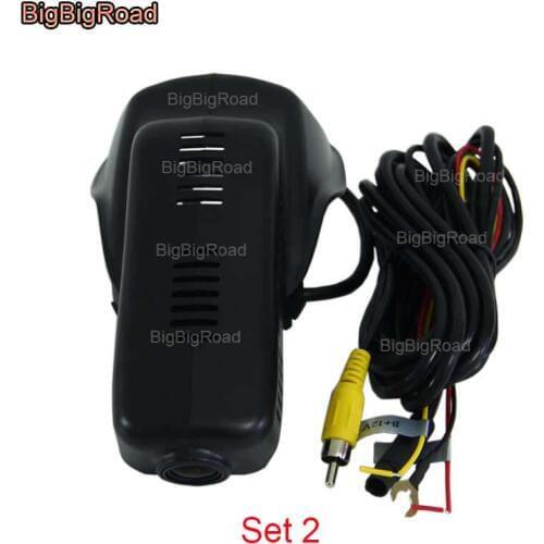 BigBigRoad Car wifi DVR Video Recorder Dashcam Camera For volvo XC60 XC 60 2009 2010 2011 2012 2013 2014 2015 / S60L 2018